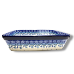 404 Bunzlau Rechthoekige schaal 1832X Rechthoekige schalen zonder oor